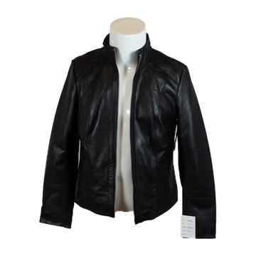 BOL Women's Classic Leather Jacket - Velora Luxury Fashion