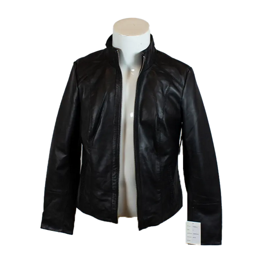 BOL Women's Classic Leather Jacket - Velora Luxury Fashion