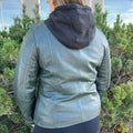 BOL Women's Detachable Hooded Leather Jacket - Velora Luxury Fashion