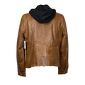 BOL Women's Detachable Hooded Leather Jacket - Velora Luxury Fashion