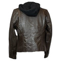 BOL Women's Detachable Hooded Leather Jacket - Velora Luxury Fashion
