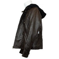 BOL Women's Detachable Hooded Leather Jacket - Velora Luxury Fashion