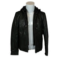 BOL Women's Detachable Hooded Leather Jacket - Velora Luxury Fashion