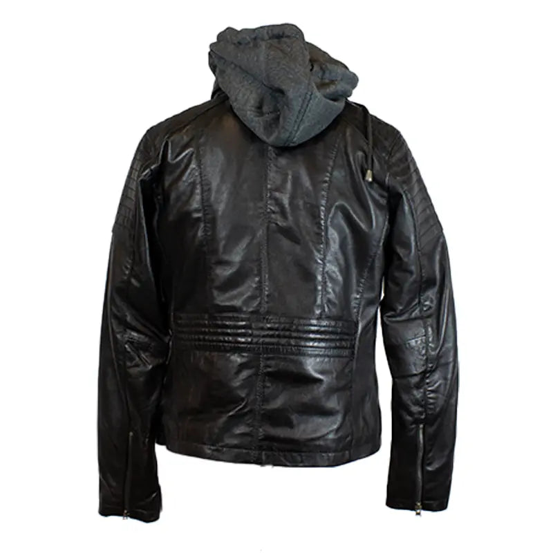 BOL Women's Hooded Leather Jacket - Velora Luxury Fashion
