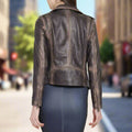 BOL Women's Marya Lambskin Leather Jacket - Velora Luxury Fashion