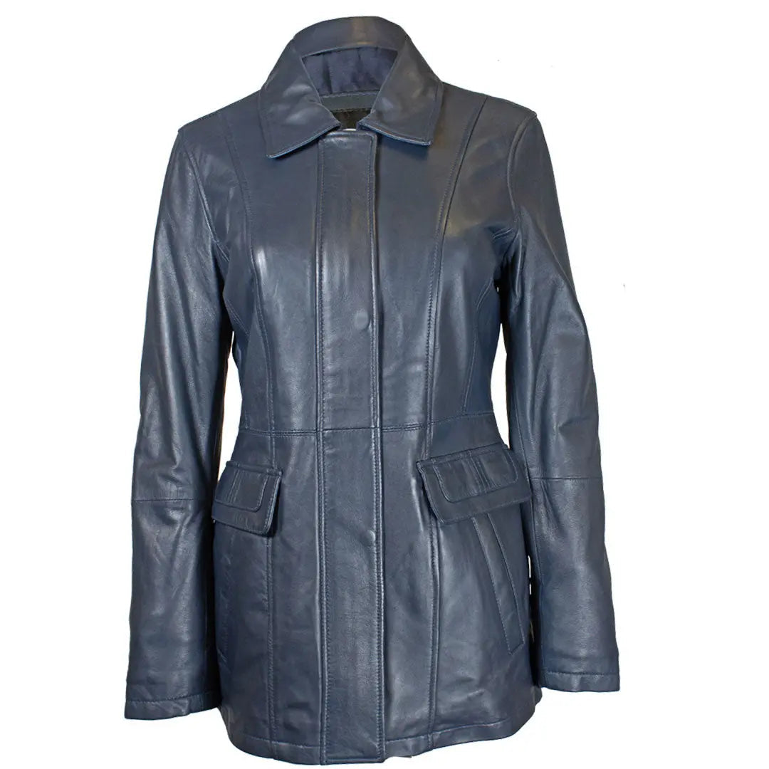 BOL Women's Princess Cut Leather Jacket - Velora Luxury Fashion