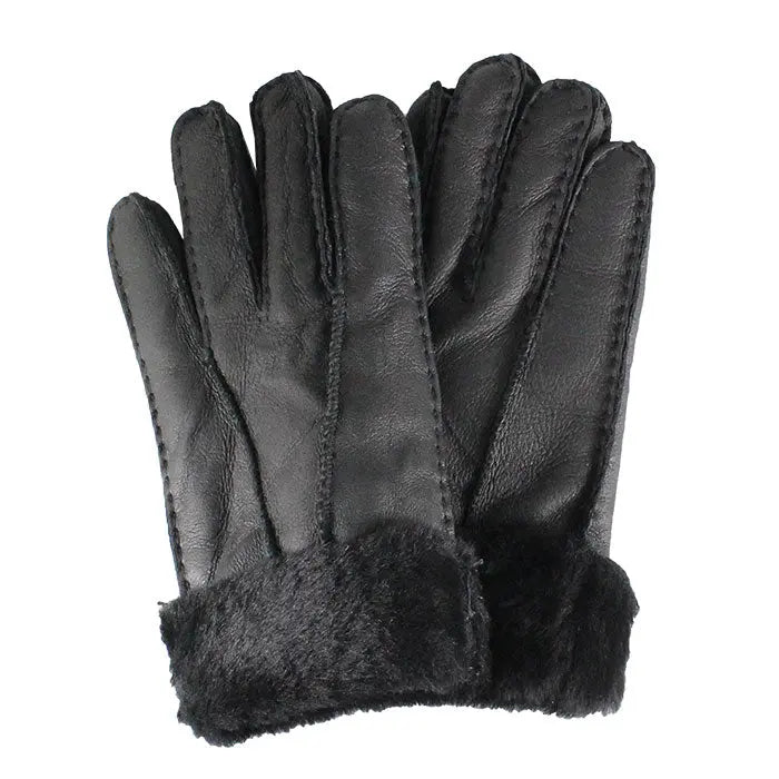 BOL Women's Shearling Leather Gloves - Velora Luxury Fashion