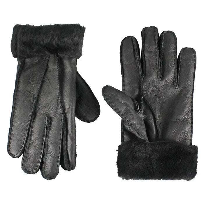 BOL Women's Shearling Leather Gloves - Velora Luxury Fashion