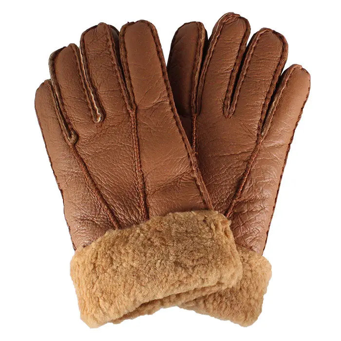 BOL Women's Shearling Leather Gloves - Velora Luxury Fashion