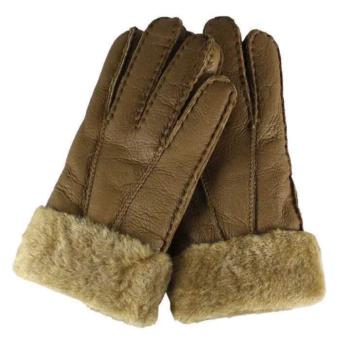 BOL Women's Shearling Leather Gloves - Velora Luxury Fashion