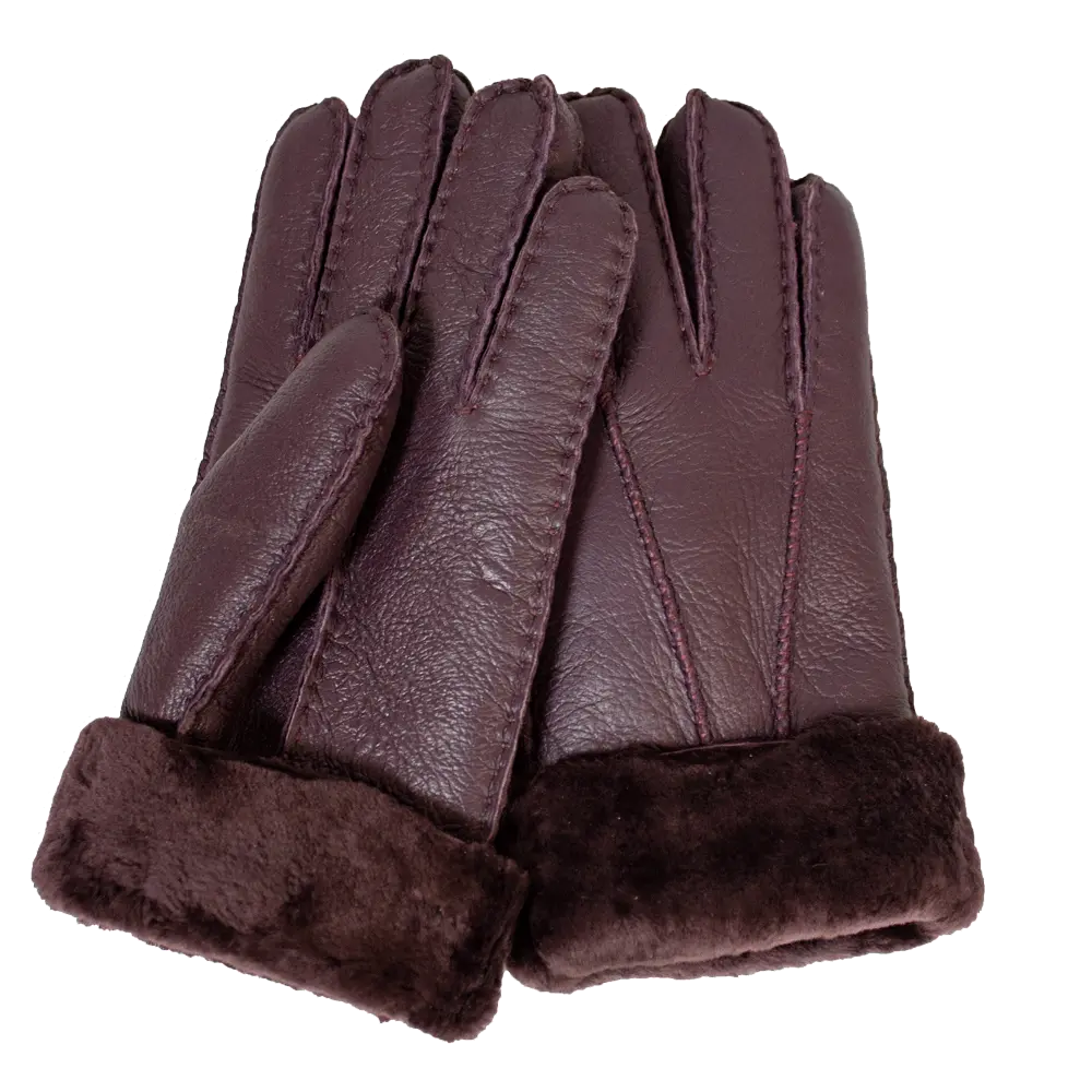 BOL Women's Shearling Leather Gloves - Velora Luxury Fashion