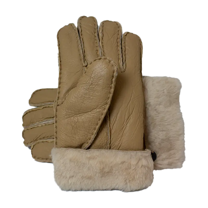 BOL Women's Shearling Leather Gloves - Velora Luxury Fashion