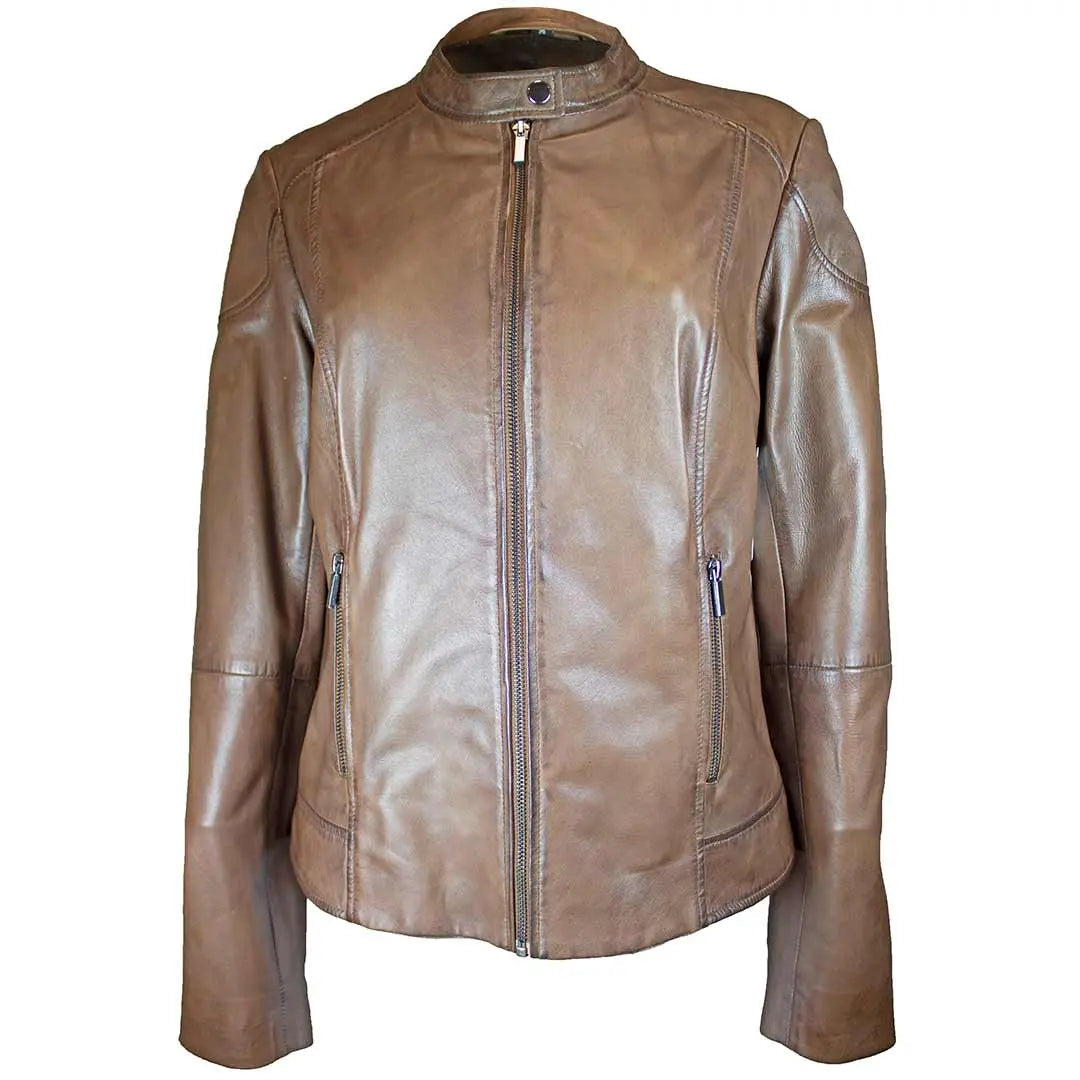 BOL Women's Vintage Texas Leather Jacket - Velora Luxury Fashion