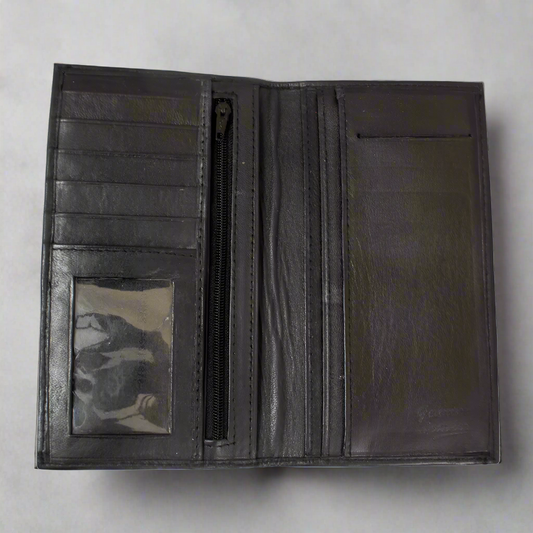 BOL Women's Credit Card Checkbook Wallet Boutique of Leathers/Open Road