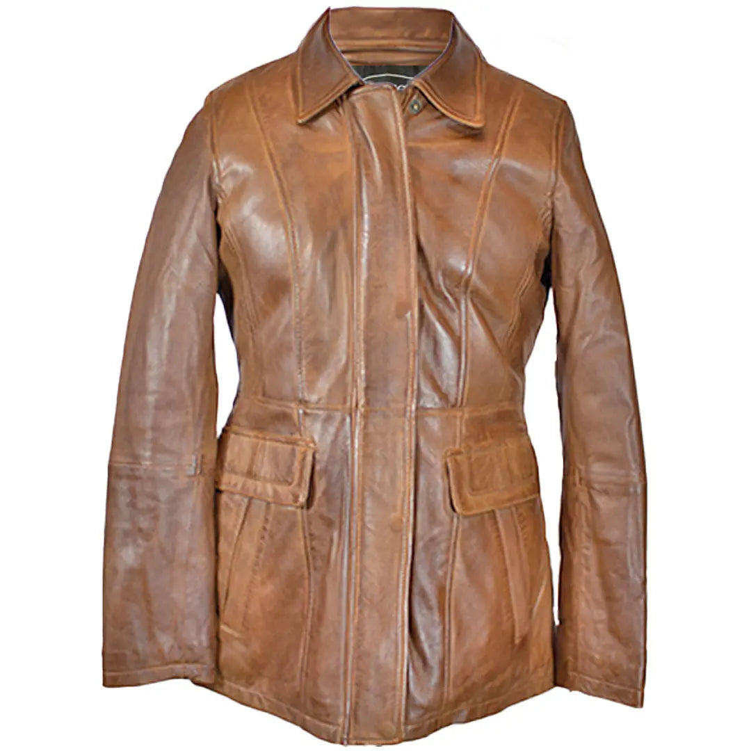 BOL Women's Princess Cut Leather Jacket Boutique of Leathers/Open Road