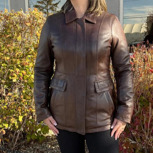 BOL Women's Princess Cut Leather Jacket Boutique of Leathers/Open Road