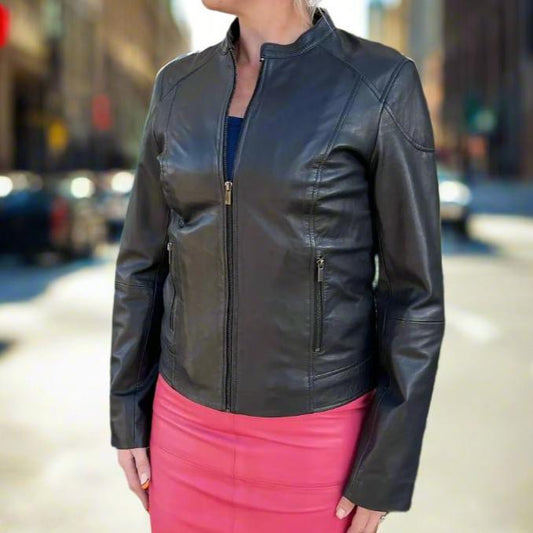 BOL Women's Vintage Texas Leather Jacket Boutique of Leathers/Open Road