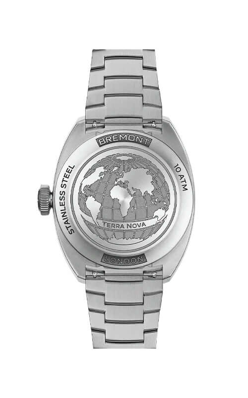 Bremont Terra Nova 38 TN38-ND-SS-BK-B - Velora