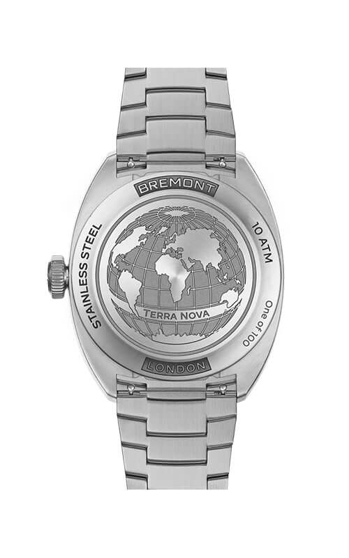 Bremont Terra Nova 40.5 Date 'Caramel' TN40-DT-SS-BR-B - Velora