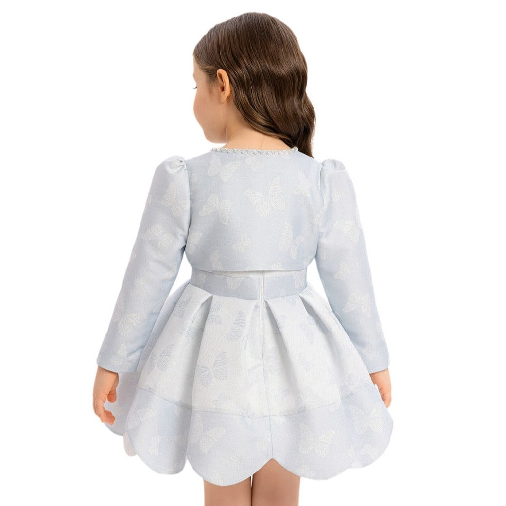 Baby Blue Princess Dress - Velora Luxury Fashion
