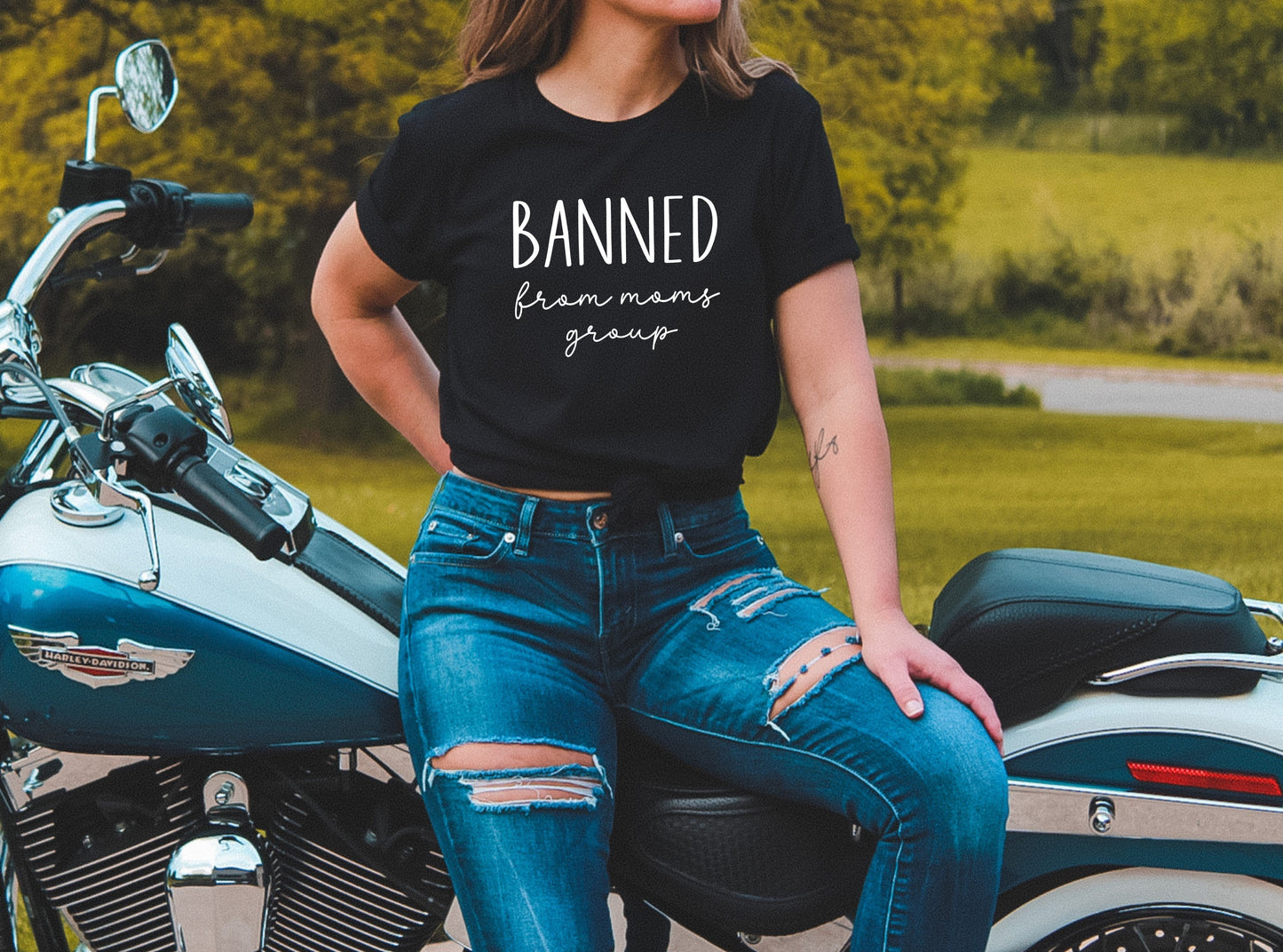 Banned from moms group - Velora Luxury Fashion