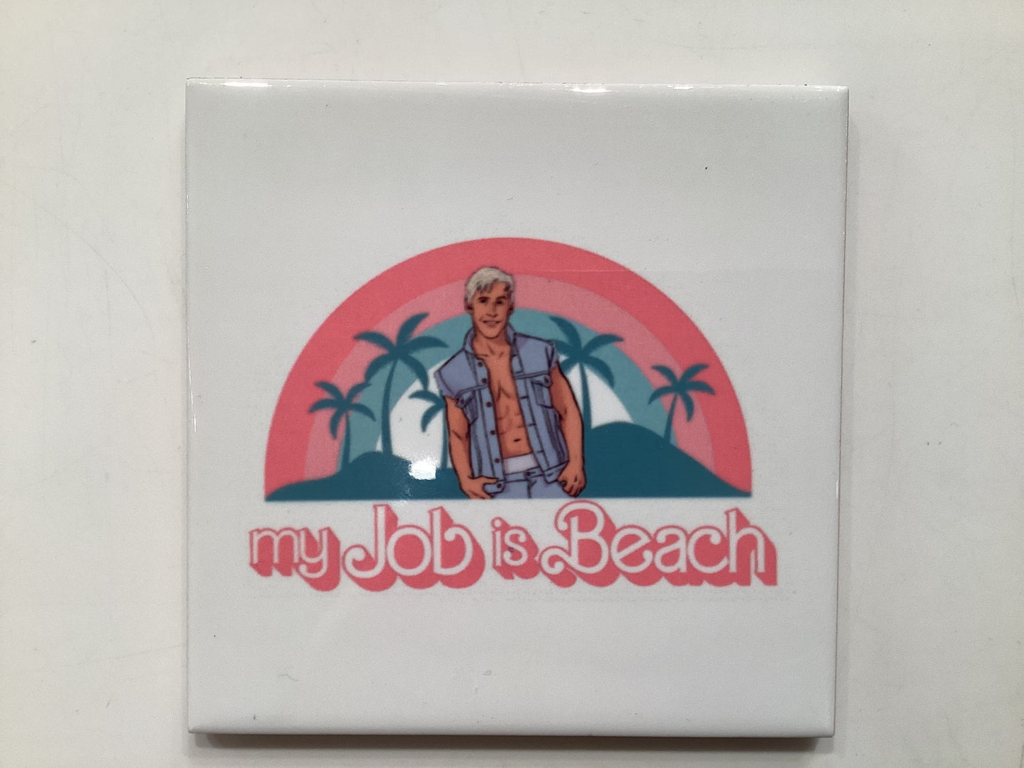 Barbie & Ken Coasters - Velora Luxury Fashion