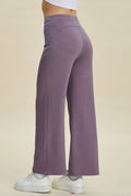 Basic Bae Full Size Air Scuba Drawstring Wide Leg Pants - Velora Luxury Fashion
