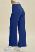 Basic Bae Full Size Air Scuba Drawstring Wide Leg Pants - Velora Luxury Fashion