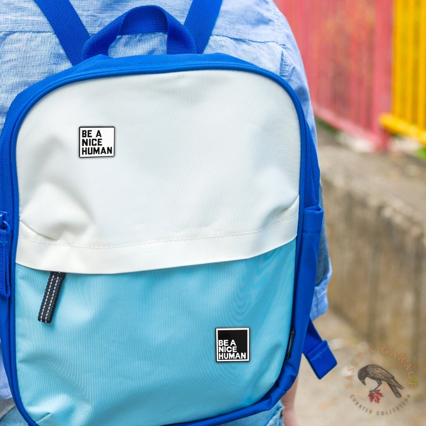 Be a Nice Human | Collectible Pin - Velora Luxury Fashion