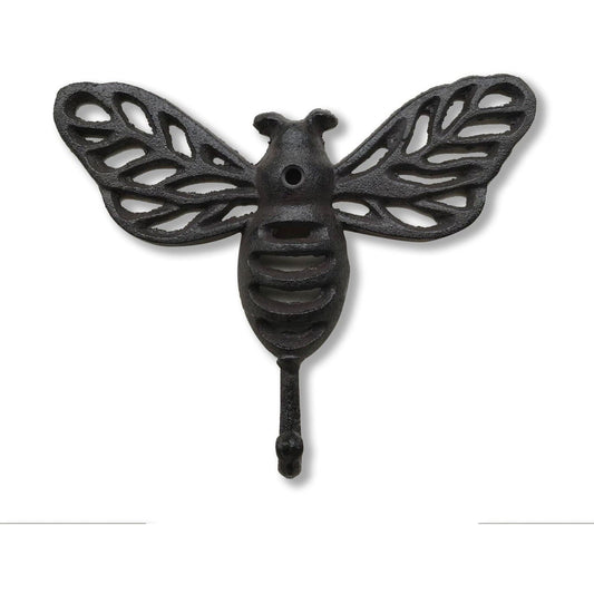Bee Hook, Cast Iron, Brown - Velora Luxury Fashion