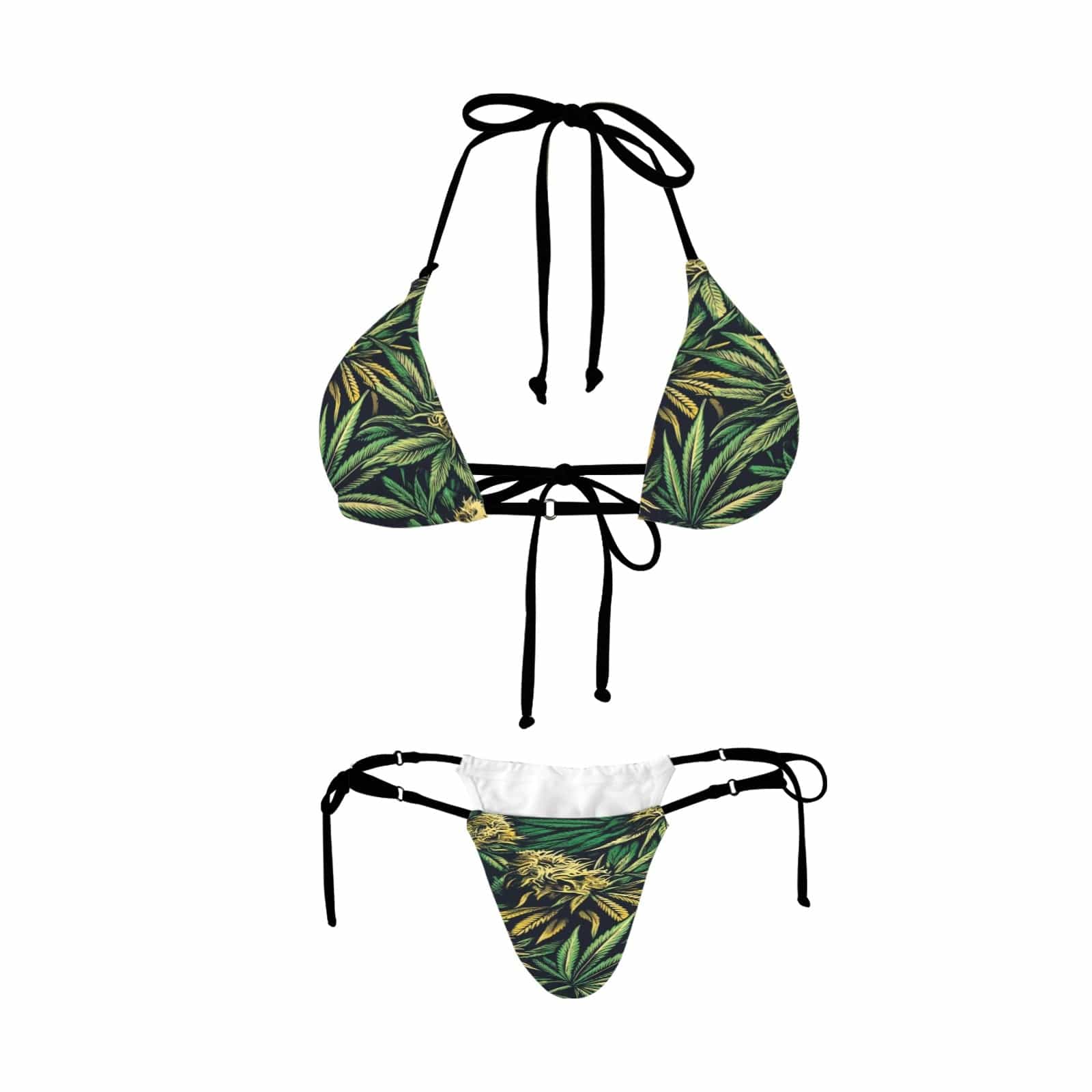 Big Buds String Bikini Set - Velora