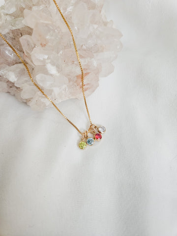 Birthstone Necklace - Velora Luxury Fashion