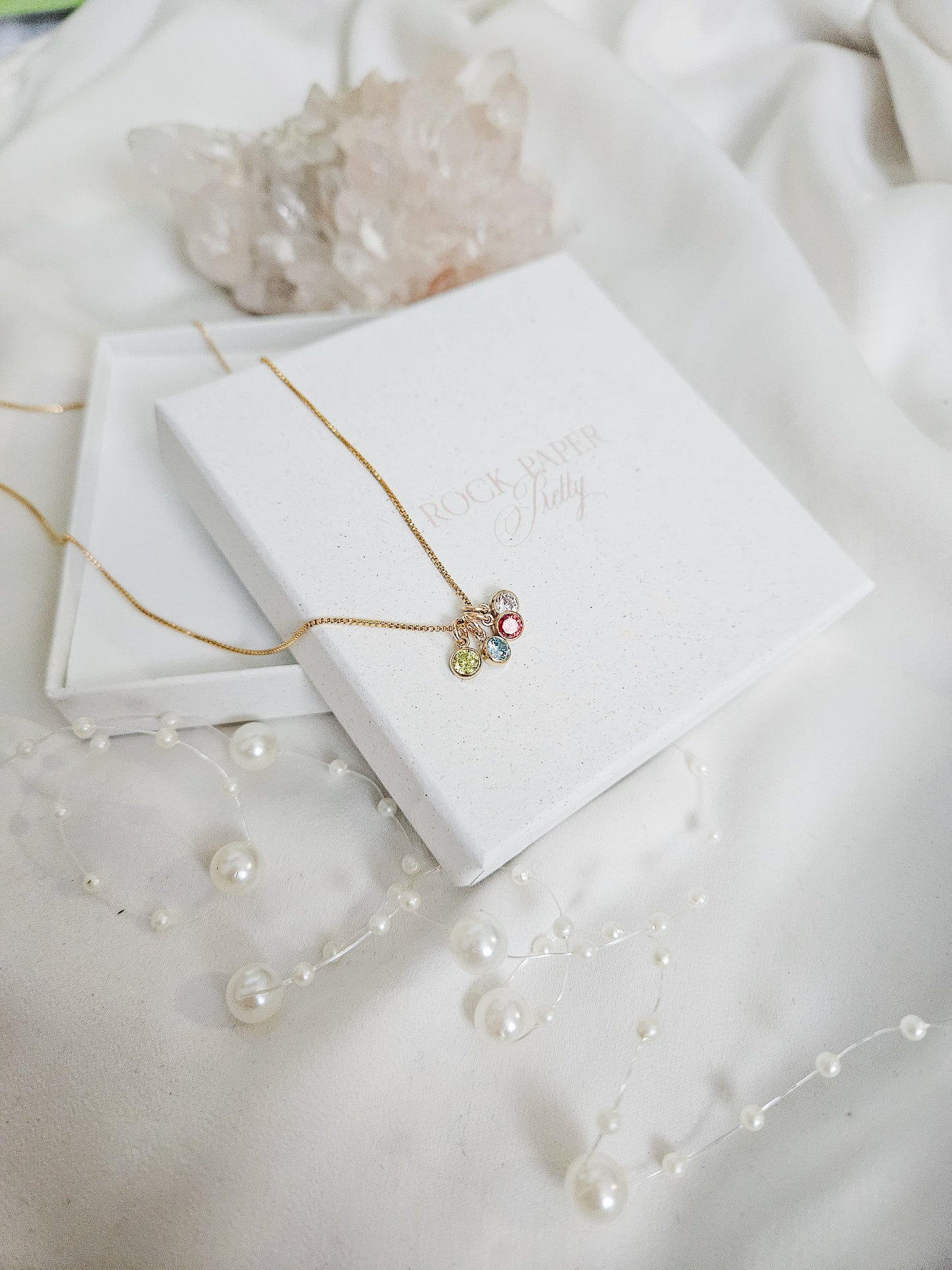 Birthstone Necklace - Velora Luxury Fashion