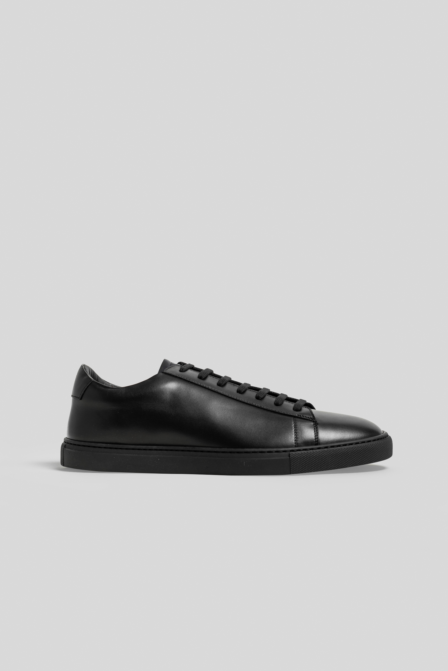 Black Calfskin Città Sneaker - Velora Luxury Fashion