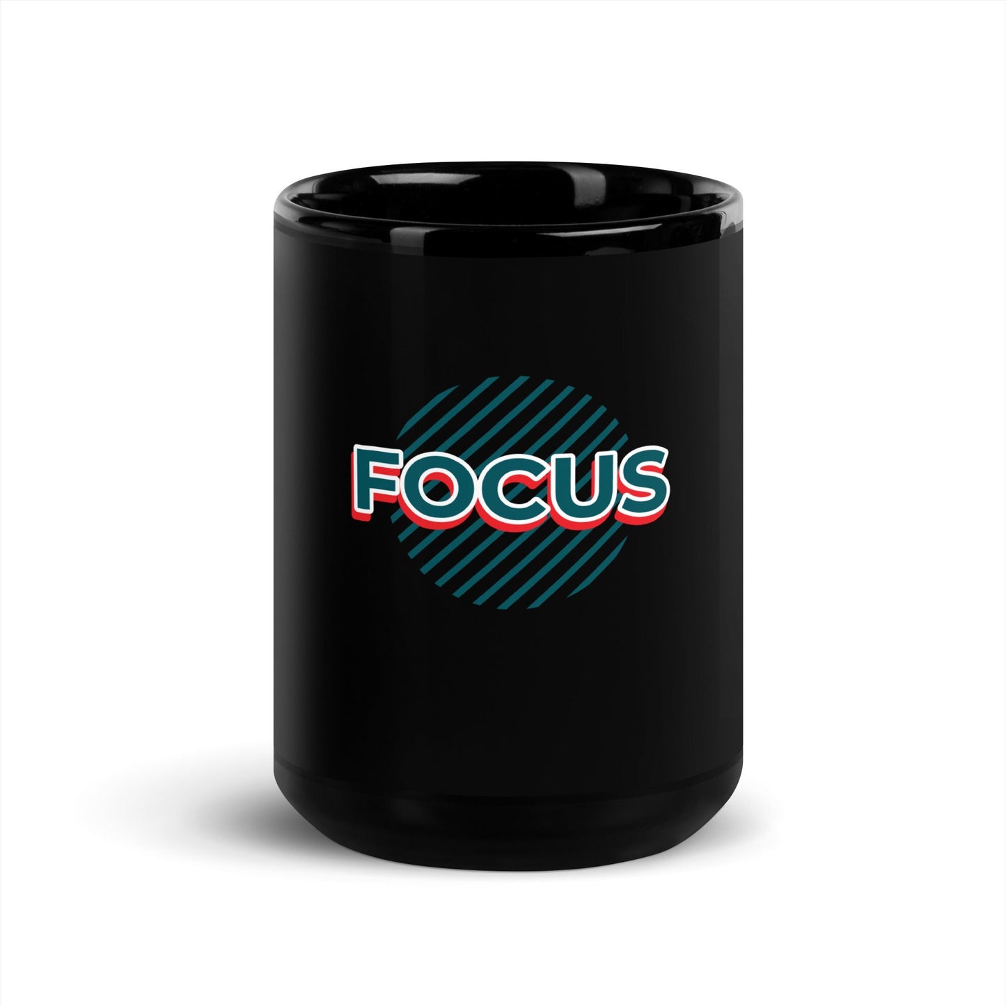 Black Glossy Mug - Velora Luxury Fashion