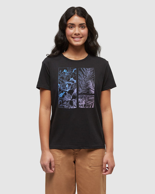Framed Haitian Bloom T-Shirt
