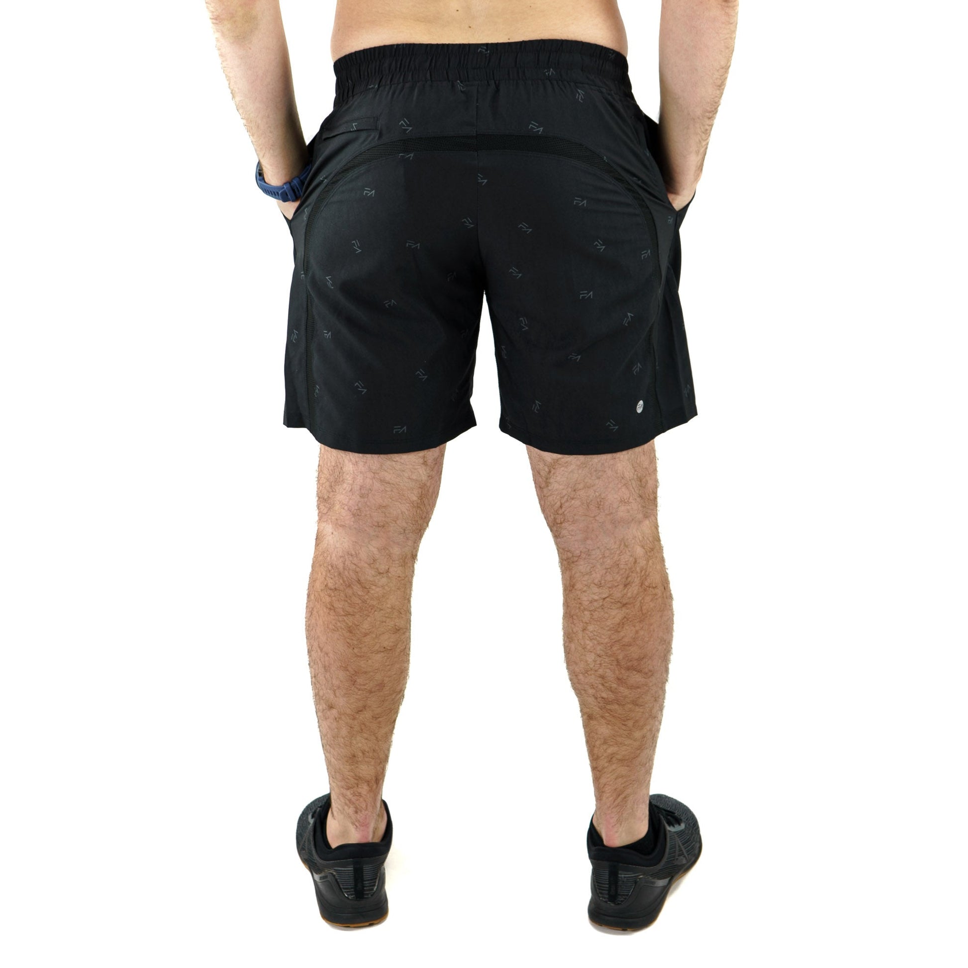 Unlimited Shorts Black FA (7.5") - Velora