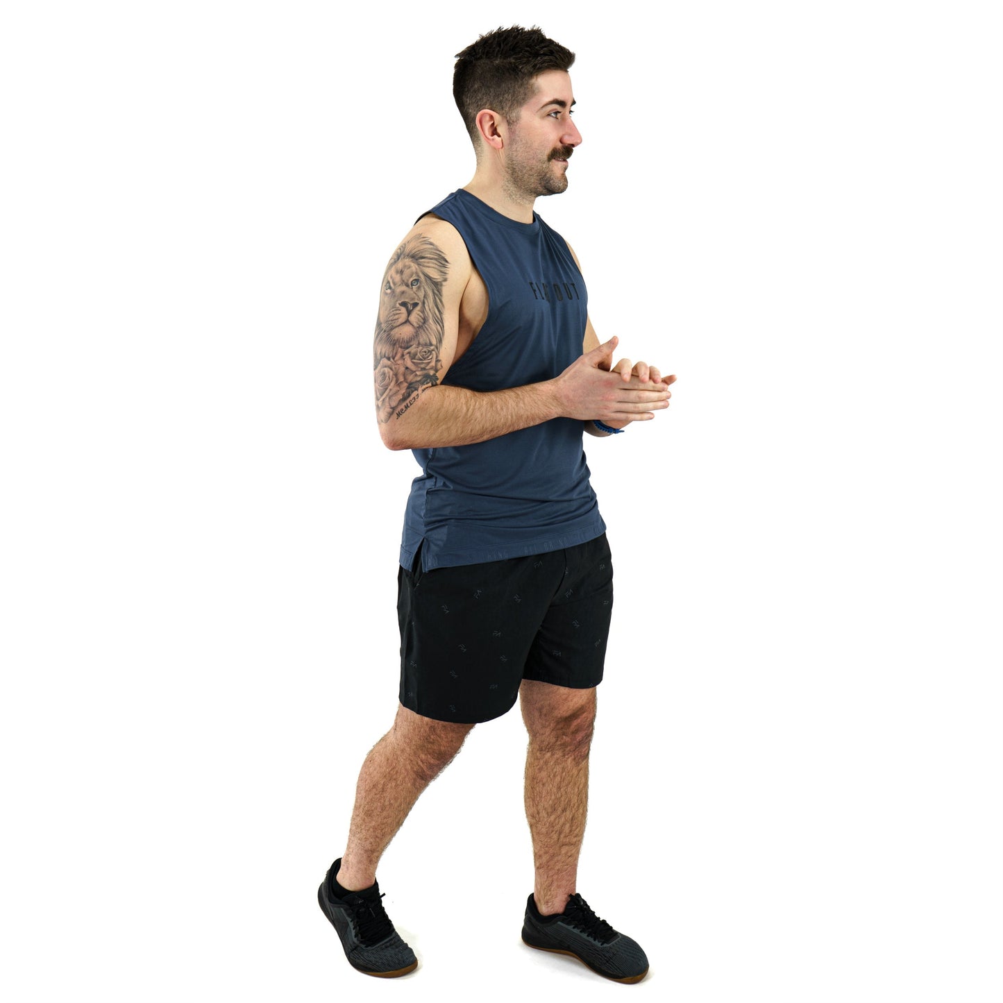 Unlimited Shorts Black FA (7.5") - Velora