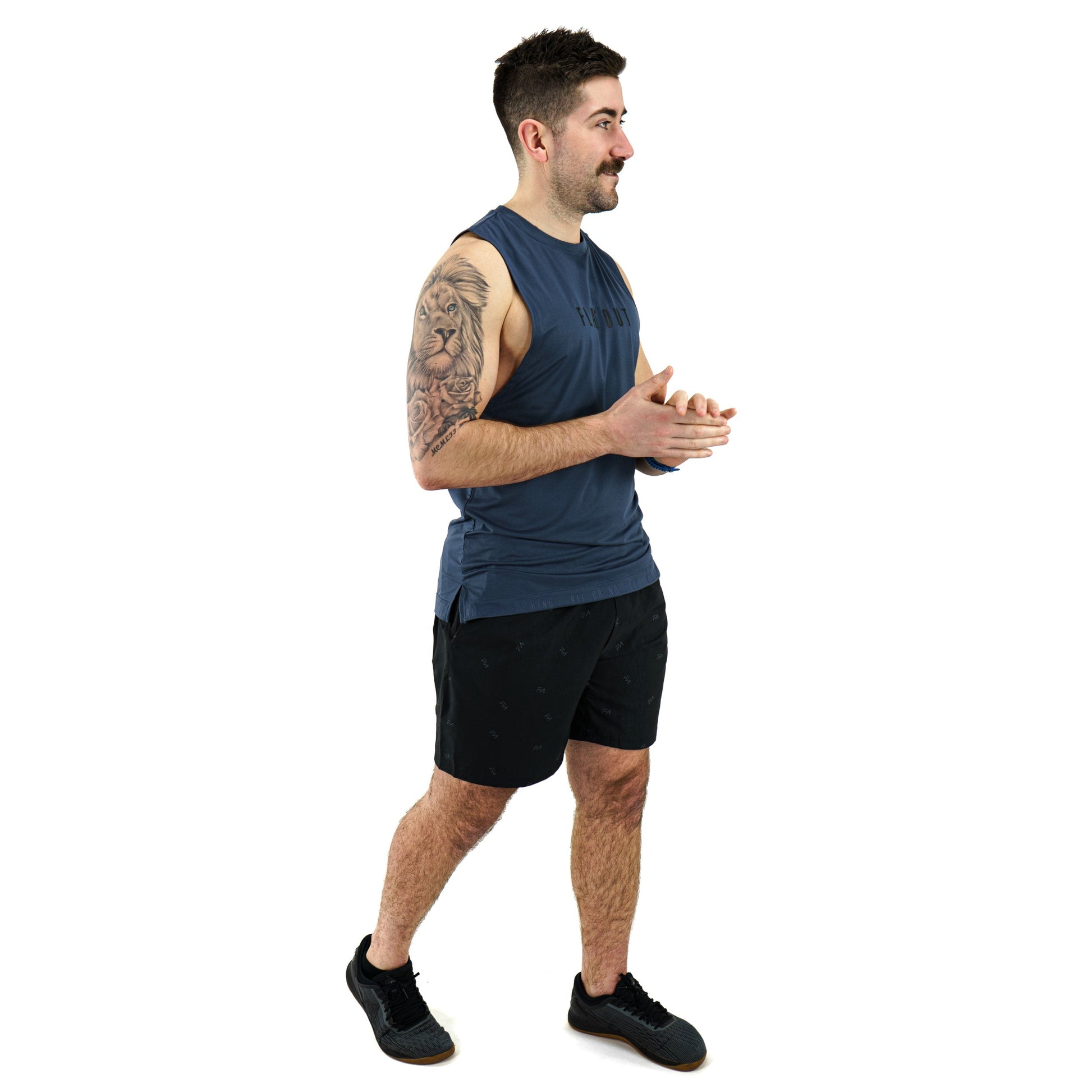 Unlimited Shorts Black FA (7.5") - Velora