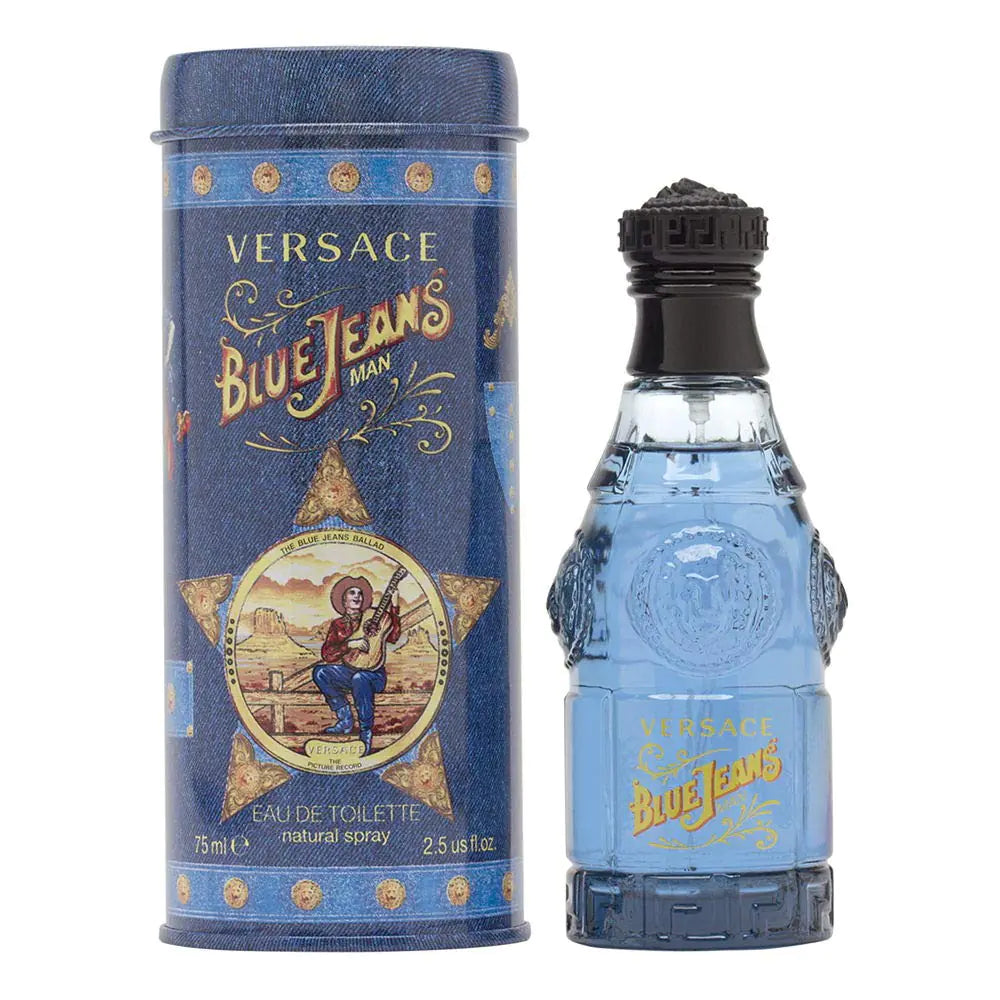 Blue Jeans by Versace for Men 2.5 oz Eau de Toilette Spray - Velora Luxury Fashion