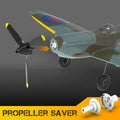 Blue Spitfire RC Airplane for Kids with 4-CH Xpilot Gyro Stabilizer - Velora Luxury Fashion