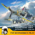 Blue Spitfire RC Airplane for Kids with 4-CH Xpilot Gyro Stabilizer - Velora Luxury Fashion