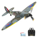 Blue Spitfire RC Airplane for Kids with 4-CH Xpilot Gyro Stabilizer - Velora Luxury Fashion