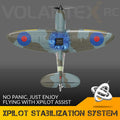 Blue Spitfire RC Airplane for Kids with 4-CH Xpilot Gyro Stabilizer - Velora Luxury Fashion