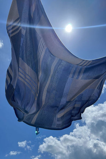 Blue Jeans Fouta Towel Beach & SPA - Velora Luxury Fashion