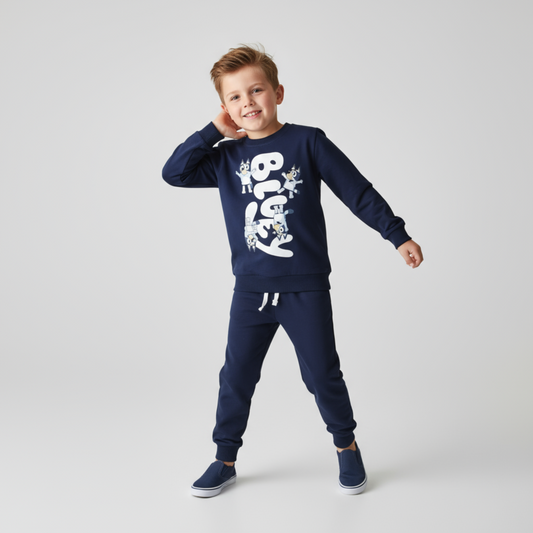 Bluey Boys Joggers Set - Velora Luxury Fashion