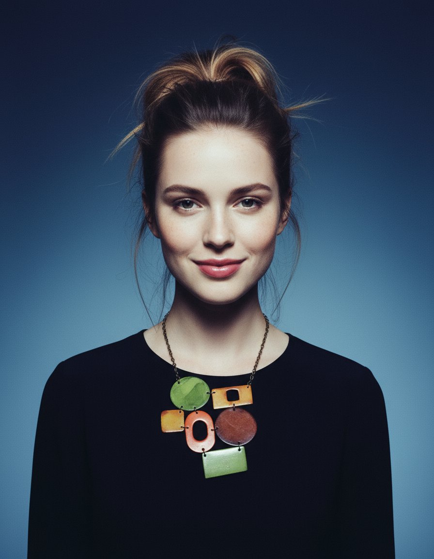 Earth Tone Statement Jewelry Set with Geometric Style - Velora Luxury Fashion