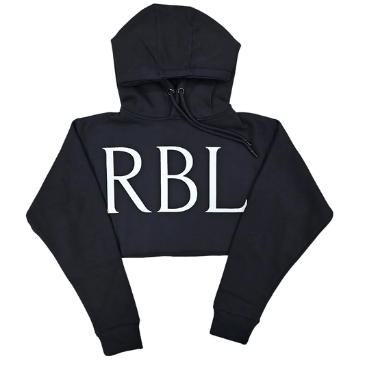 Born Ready Crop Hoodie - Velora