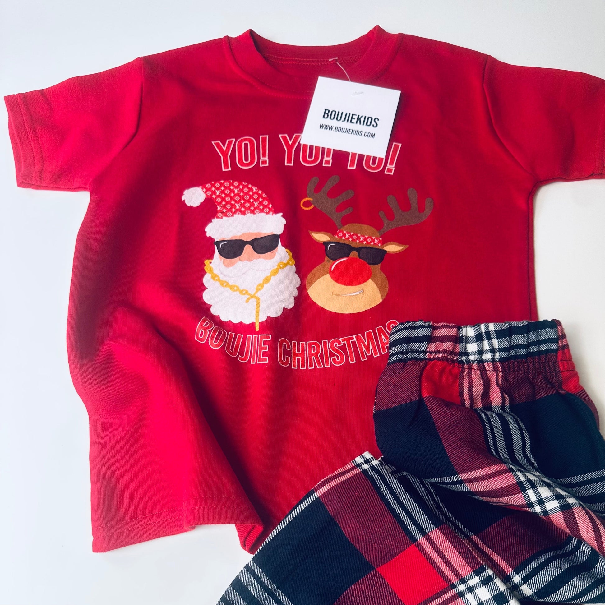 Boujie Christmas T shirts - Velora Luxury Fashion