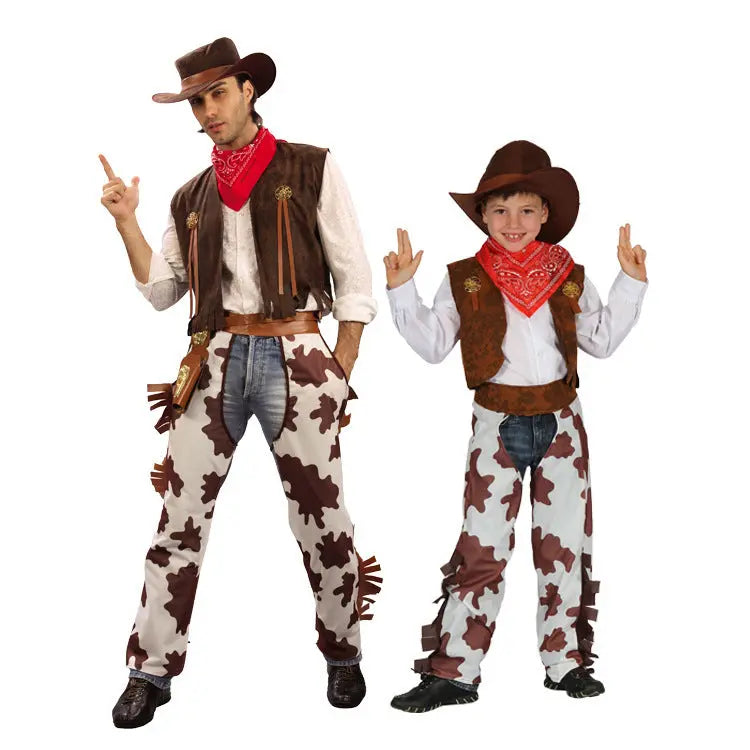 Boys And Girls Cowboy Costumes Christmas Children's Cowboy Costumes EX-STOCK Canada